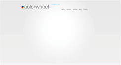 Desktop Screenshot of colorwheelconsulting.com